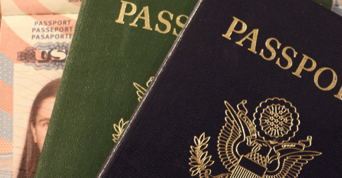 Image of two passports